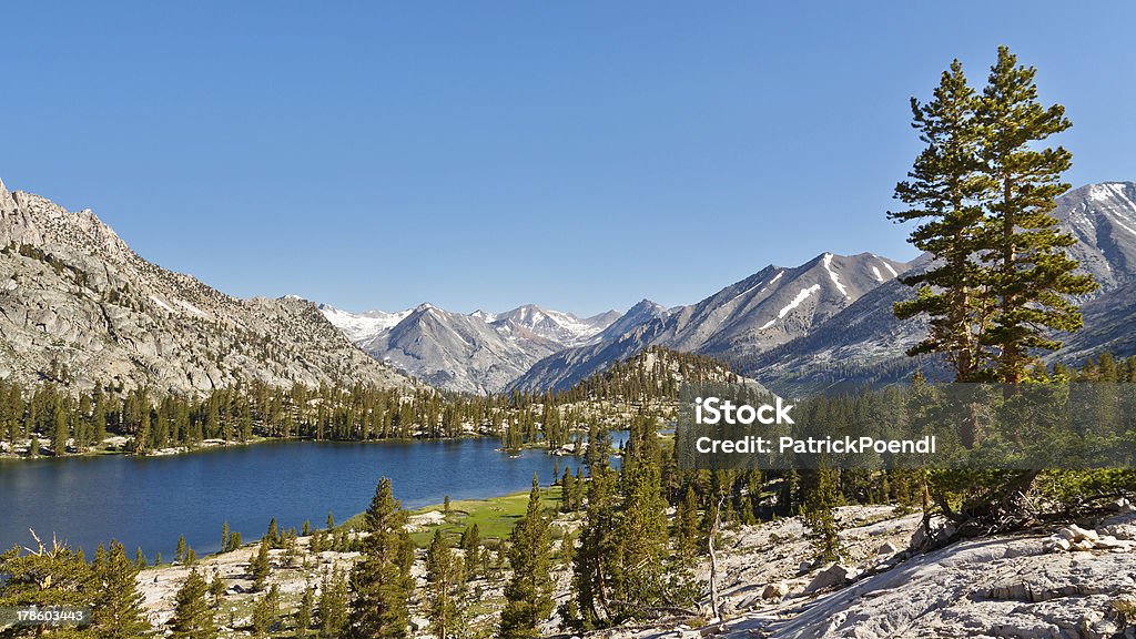 Pristine Mountain Lake in the Sierra Nevada Pristine Mountain Lake in the Sierra Nevada, California, USA Beauty In Nature Stock Photo