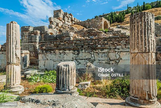 Ruinen Von Ephesus Türkei Stockfoto und mehr Bilder von Alt - Alt, Altes Griechenland, Anatolien