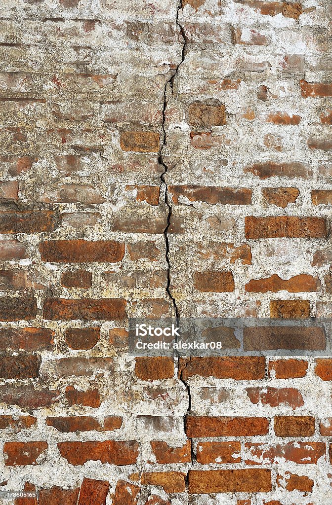 Velha parede brickwork - Royalty-free Abstrato Foto de stock
