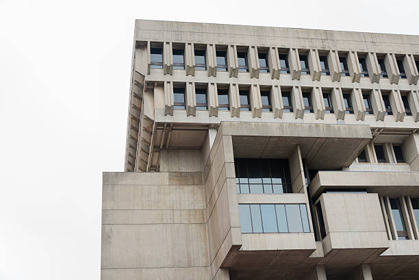 istock Concrete New City Hall in Boston 178605314