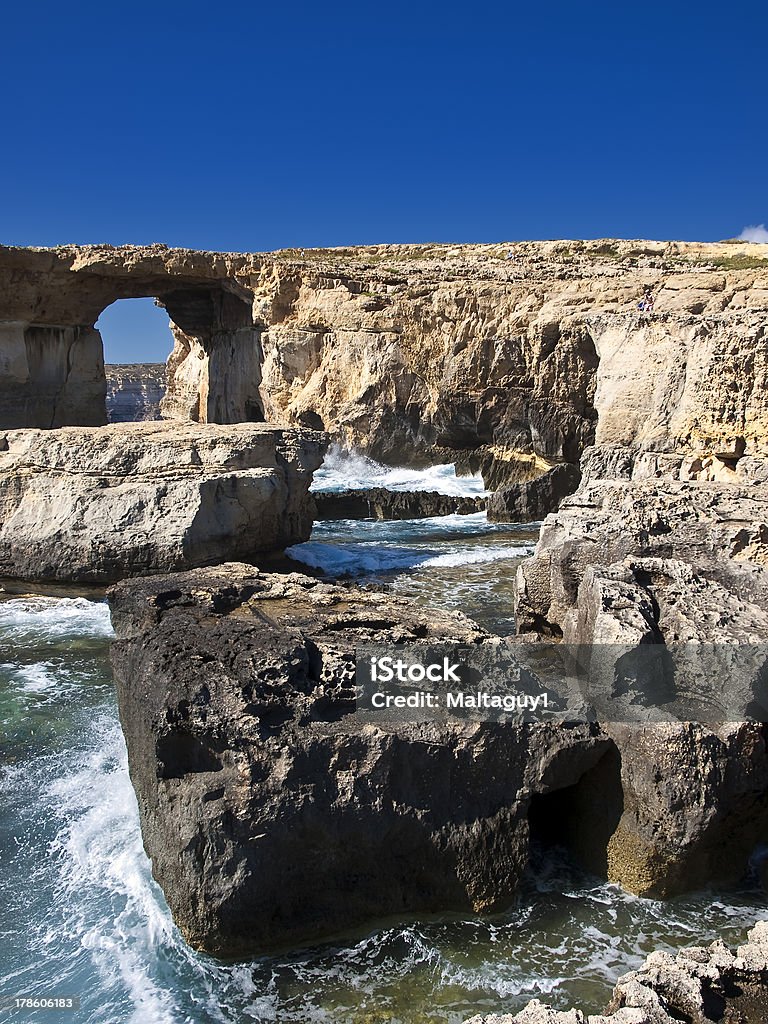 Azure Window i Błękitna Dziura - Zbiór zdjęć royalty-free (Bez ludzi)