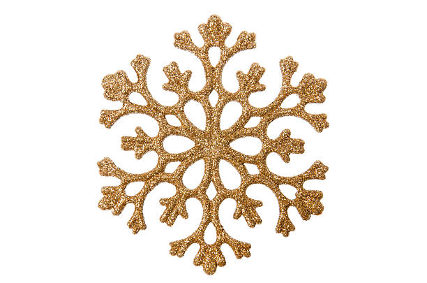 istock Christmas golden color snowflake. 178606457