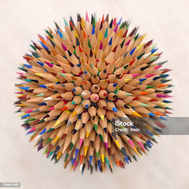 Planet Pencils Stock Photo - Download Image Now - Colors, No People, Office