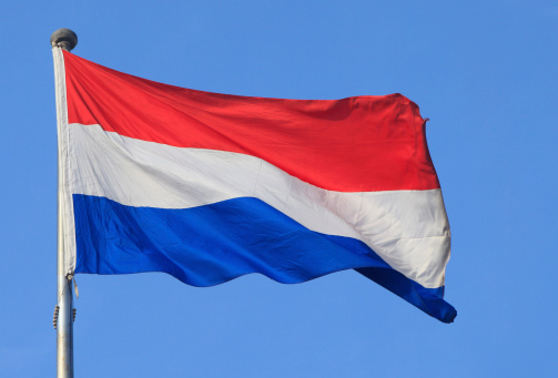 National flag for Grand Duchy of Luxembourg