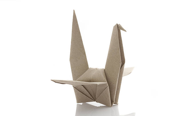 istock Origami bird by recycle papercraft 178607751