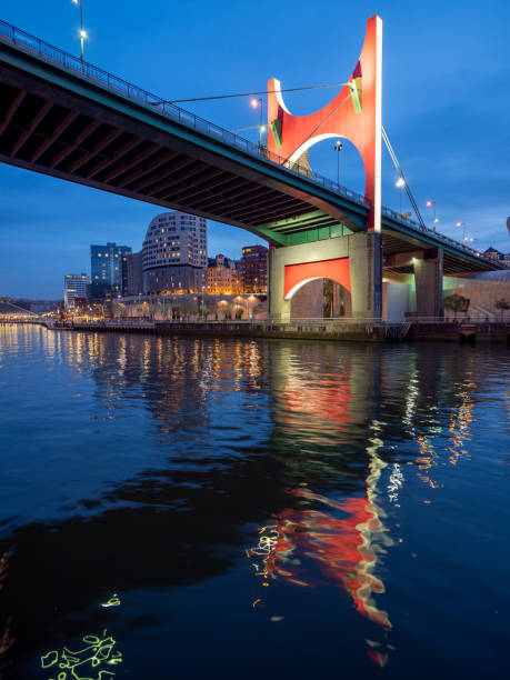 istock Ria de Bilbao with the Salve bridge, Spain. 1786079446