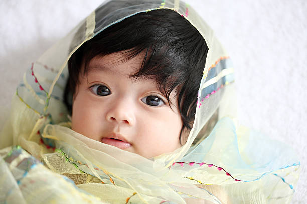 istock Asian baby girl face 178608786