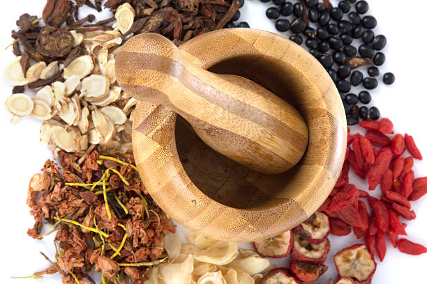 istock Chinese medicine and its facility 178609059