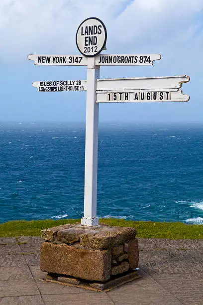 Photo of Land's End in Cornwall