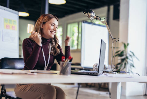 istock Young businesswoman using credit card 1786096943