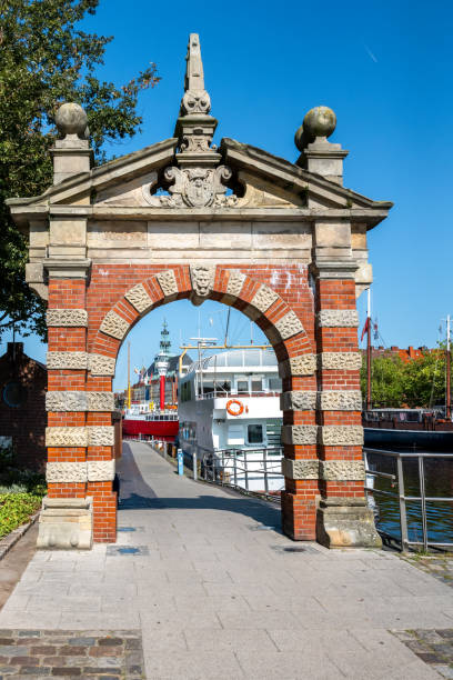 istock Emden city with Nordertor, Lower Saxony, Germany 1786104268