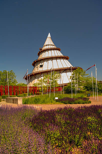 istock Elbauenpark Millennium Tower in Magdeburg 178611707
