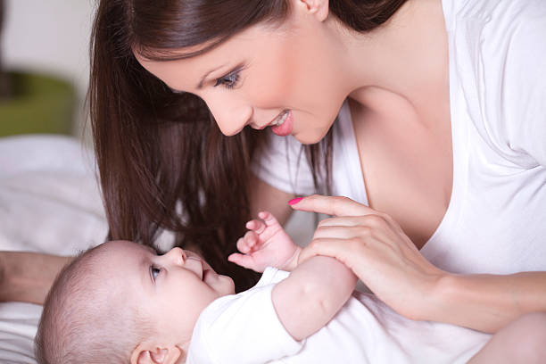 istock Mother with baby girl. 178612231