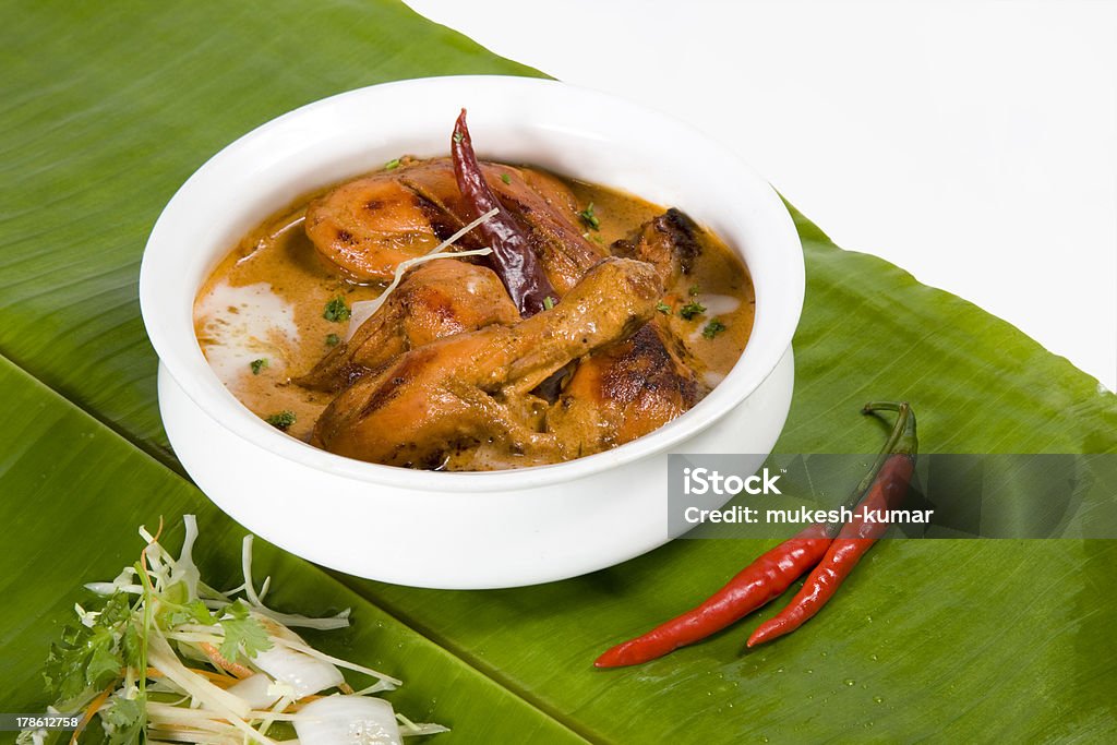 Pollo burro Masala - Foto stock royalty-free di Aglio - Alliacee