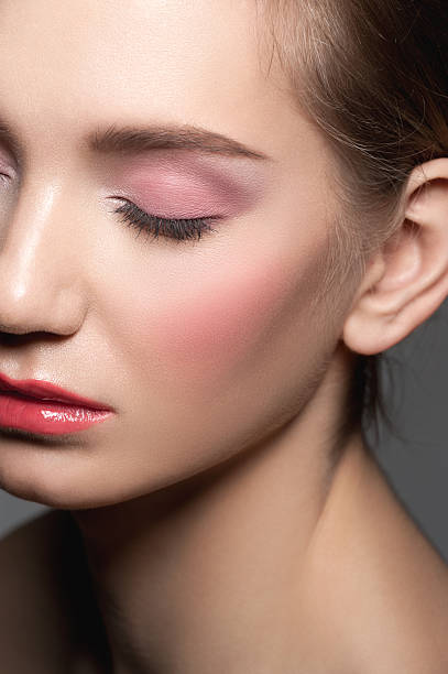 istock Beautiful woman with closed eyes 178613419