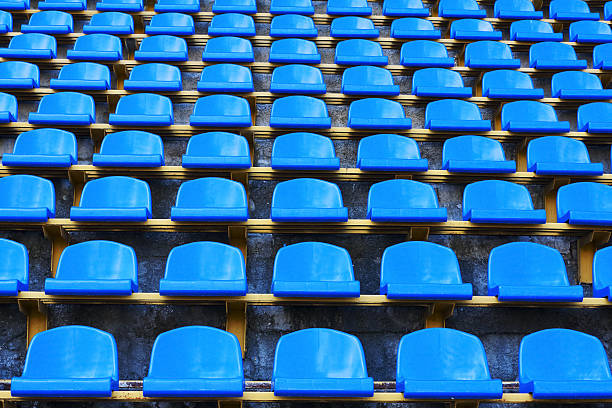 istock amphitheater of dark blue seats 178613912
