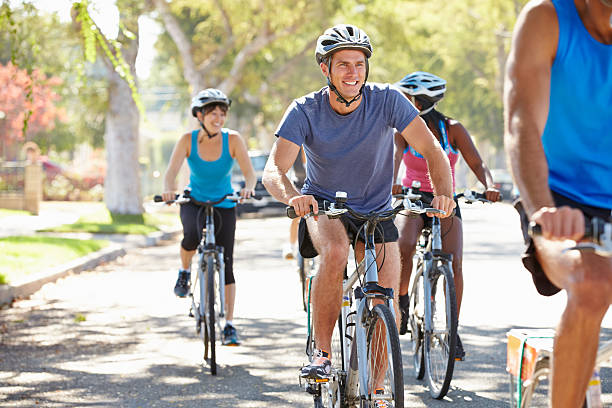istock A group of cyclists riding outdoors 178614825