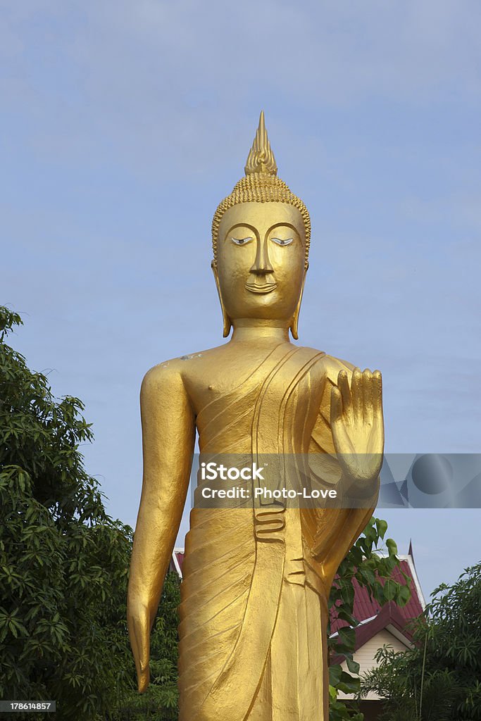 Grande imagem de Buda Ayutthaya, - Royalty-free Buda Foto de stock