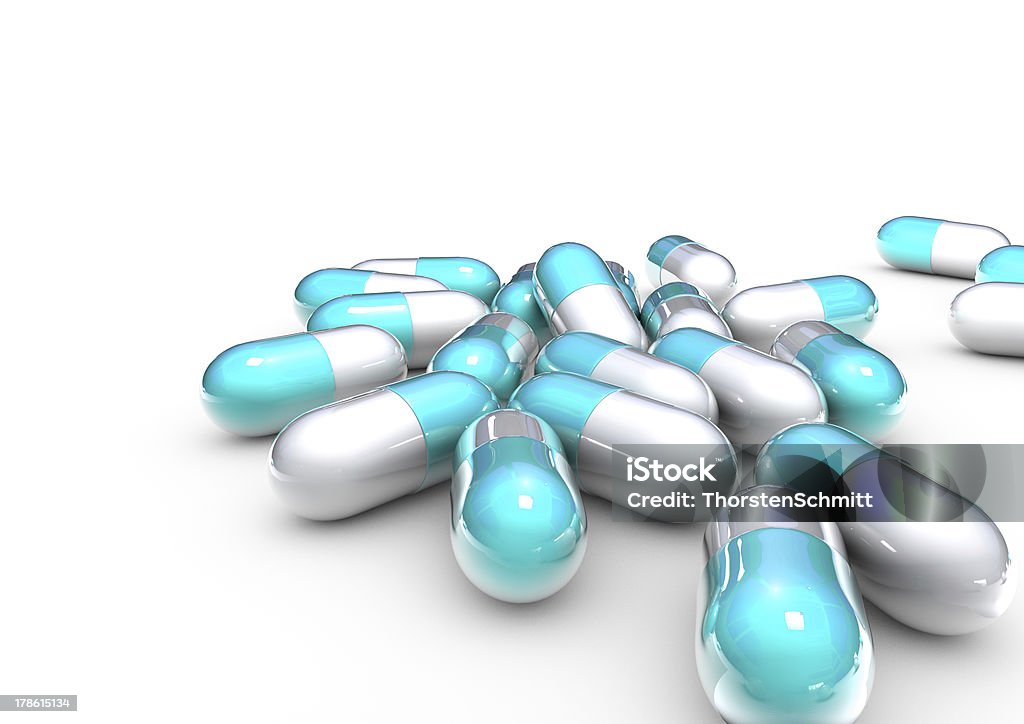 Tabletten und Medizin - Lizenzfrei AIDS Stock-Foto