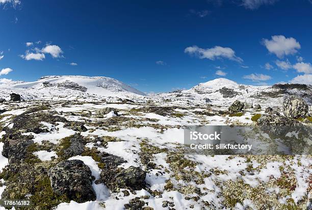 First Snow Of The Season In The Jotunheimen National Park Stock Photo - Download Image Now