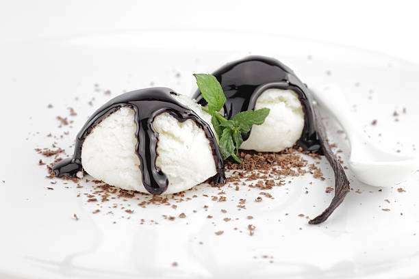 istock Two balls of Vanilla ice cream 178616854