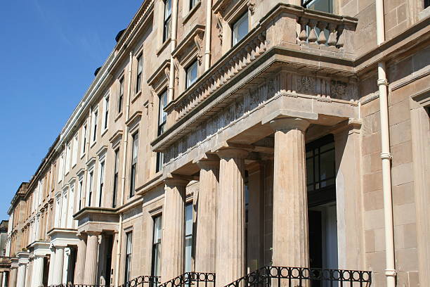 istock Georgian Houses, Glasgow 178616904