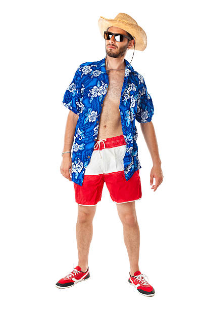 ビーチでの重さ - swimming shorts shorts swimming trunks clothing ストックフォトと画像