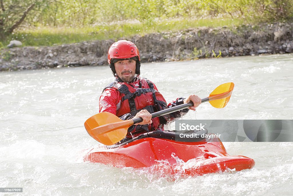 Kayak de sport - Photo de Canoë libre de droits