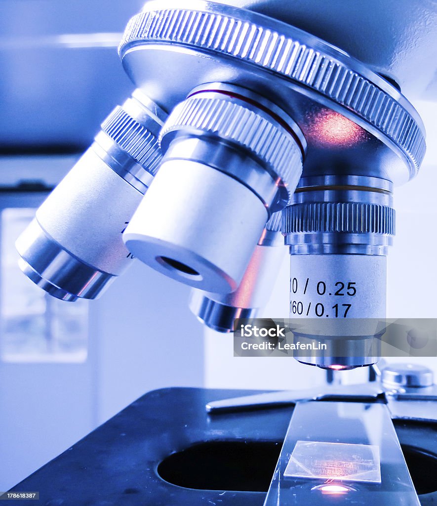 Microscope Hi Tech Laboratory Microscope In The Hightech Stock Photo - Download Image Now ...