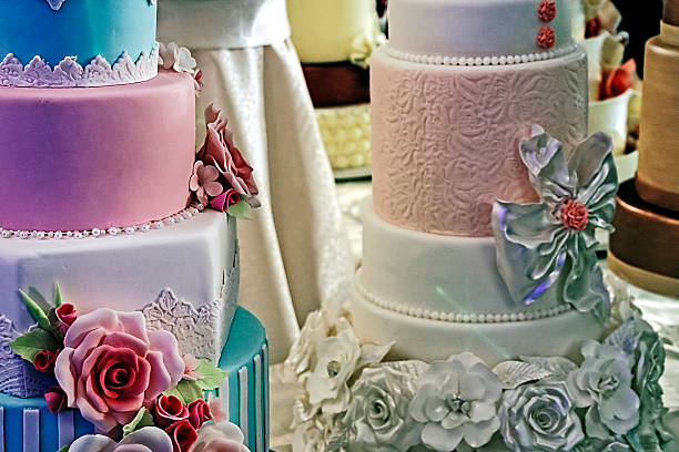 istock Wedding cake specially decorated.Detail 178618977