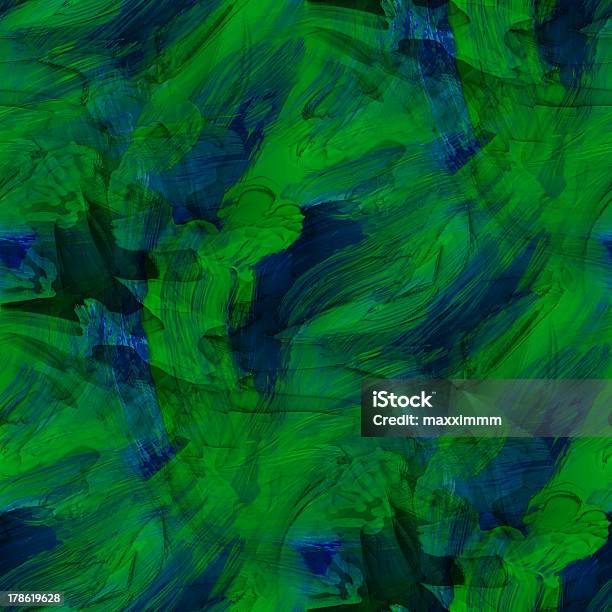 Sztuka Niebieski Zielony Bezszwowe Tekstura Wodne - Stockowe grafiki wektorowe i więcej obrazów Abstrakcja - Abstrakcja, Akwarela, Atrament