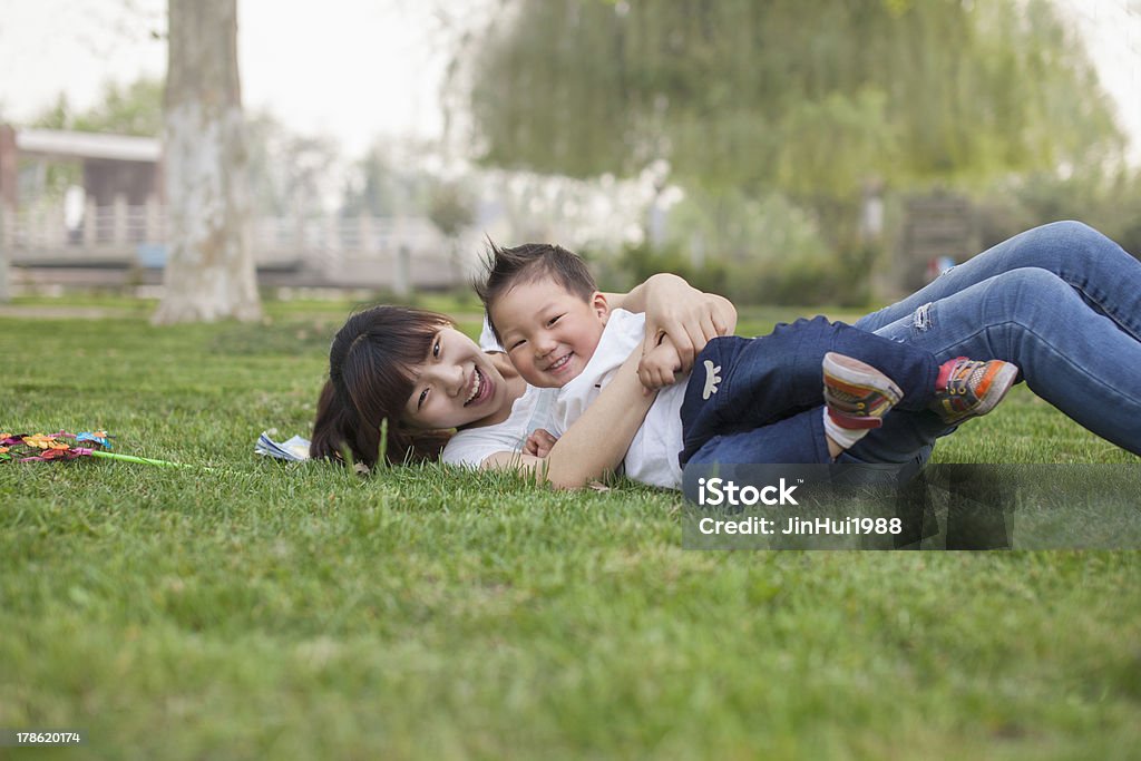 Mother and child A mother and son 30-39 Years Stock Photo