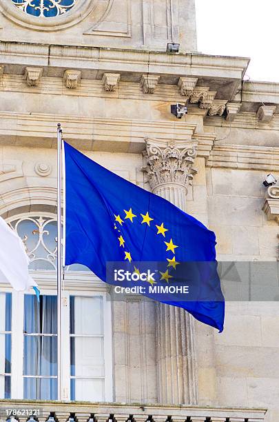 Europäische Flagge Stockfoto und mehr Bilder von Europa - Kontinent - Europa - Kontinent, Europaflagge, Europäische Kultur