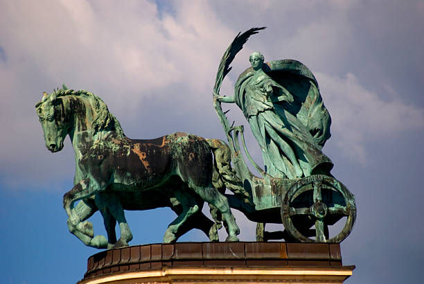 istock Symbol of peace on Heroes' Square, Budapest, Hungary 178622533