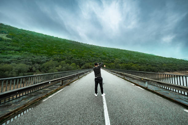 Photographer captures scenic bridge view.