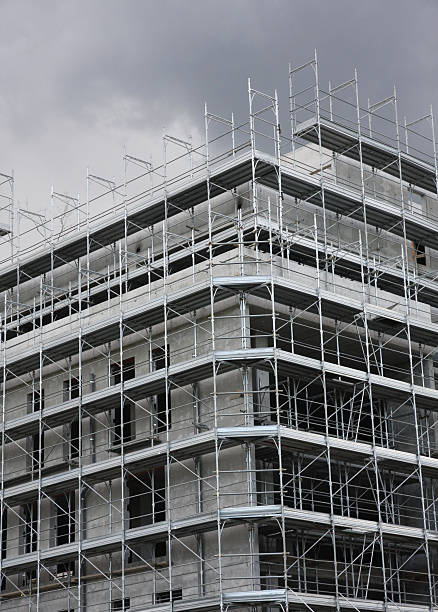 istock structure of a large skyscraper under construction with the lead 178623460