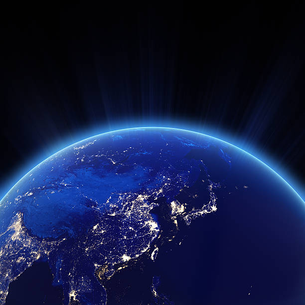 istock West Asia - China, Japan, Corea city lights at night 178623873