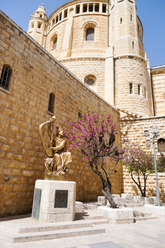 Birgu cityscape, view of Valletta, the capital of Malta