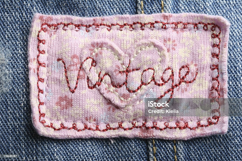 vintage vintage jeans Beauty Stock Photo