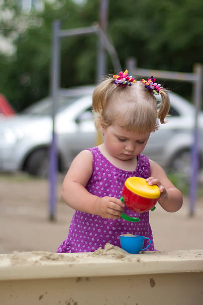 istock Adorable little girl having fun 178626816