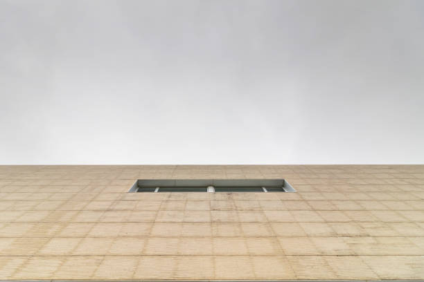 Abstract modern architecture. stock photo