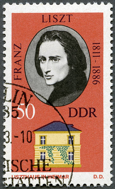 Postage stamp Germany DDR 1973 Franz Liszt (1811-1886) Weimar