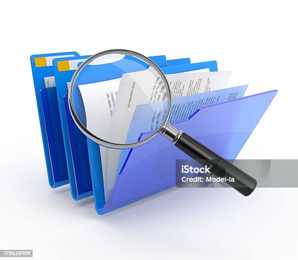 Files Investigation Stock Photo - Download Image Now - File Folder, Document, Exploration