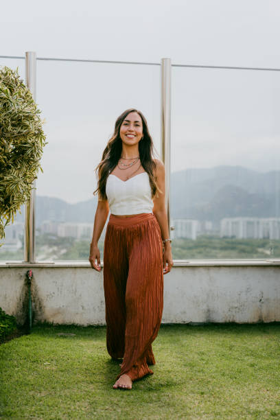 istock Young woman in a rooftop garden 1786289735