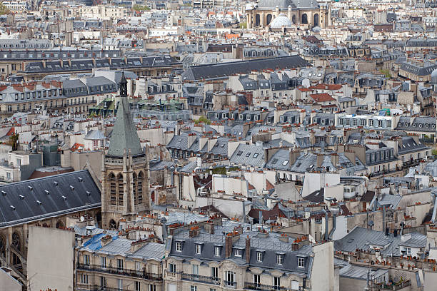 istock view from the tower of Notre Dame 178629049