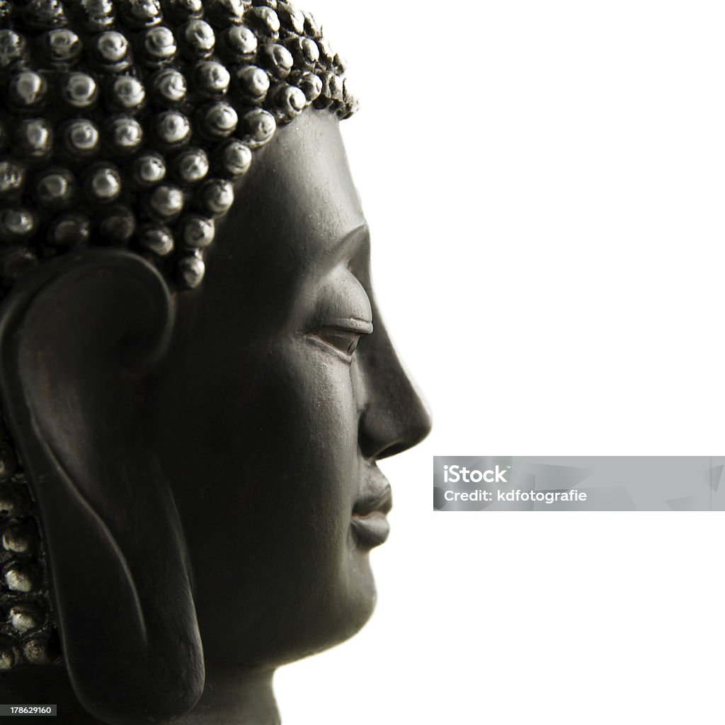 Buddha Profil isoliert - Foto stock royalty-free di Buddha