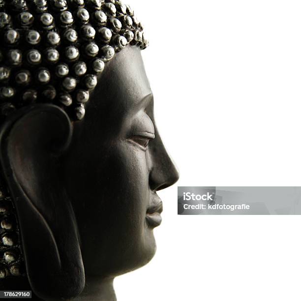 Buddha Profil Isoliert - Fotografie stock e altre immagini di Buddha - Buddha, Testa umana, Bellezza