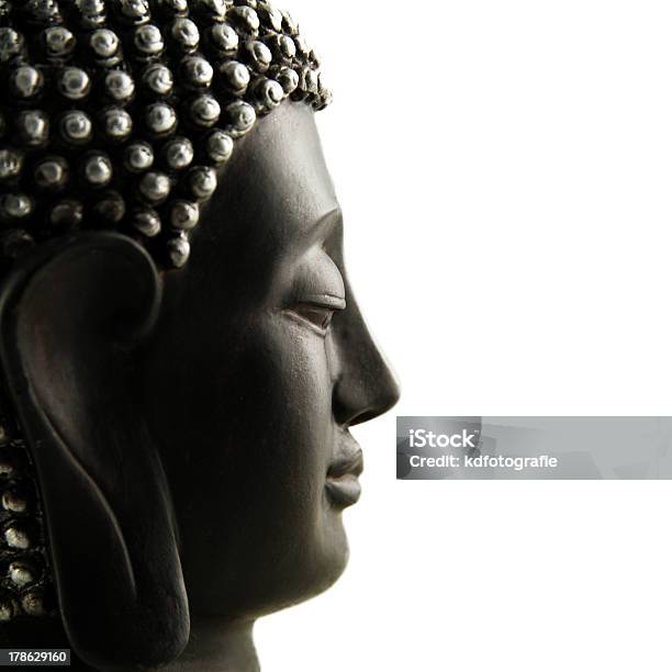 부처 Profil Isoliert 부처-불교에 대한 스톡 사진 및 기타 이미지 - 부처-불교, 사람 머리, Cult