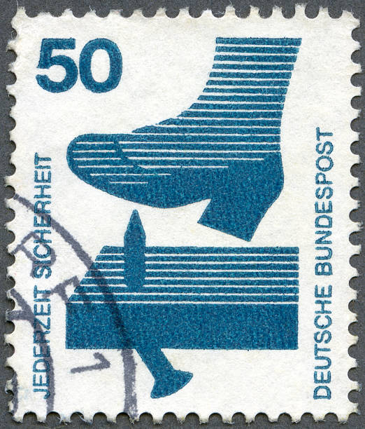 Germany 1973 Nail sticking from board