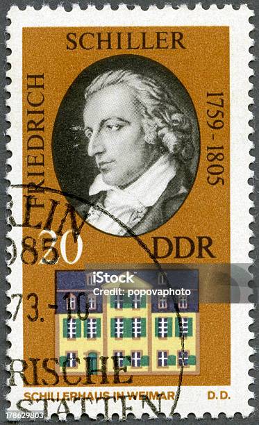 郵便切手ドイツ Ddr 1973 フリードリヒ Von シラー17591805 ワイマール - 1人のストックフォトや画像を多数ご用意 - 1人, イラストレーション, エンタメ総合